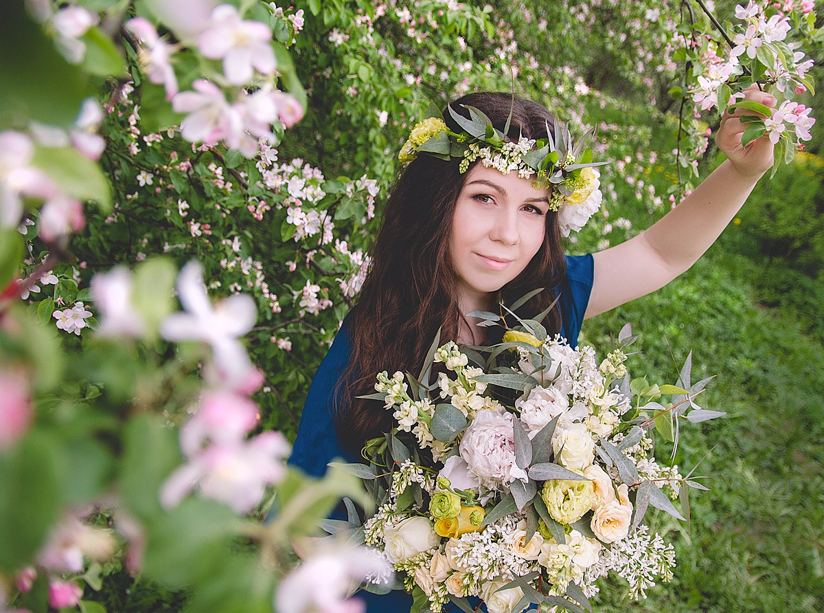 Весеннее цветение. Семейный и детский фотограф в Москве Мария Быкова