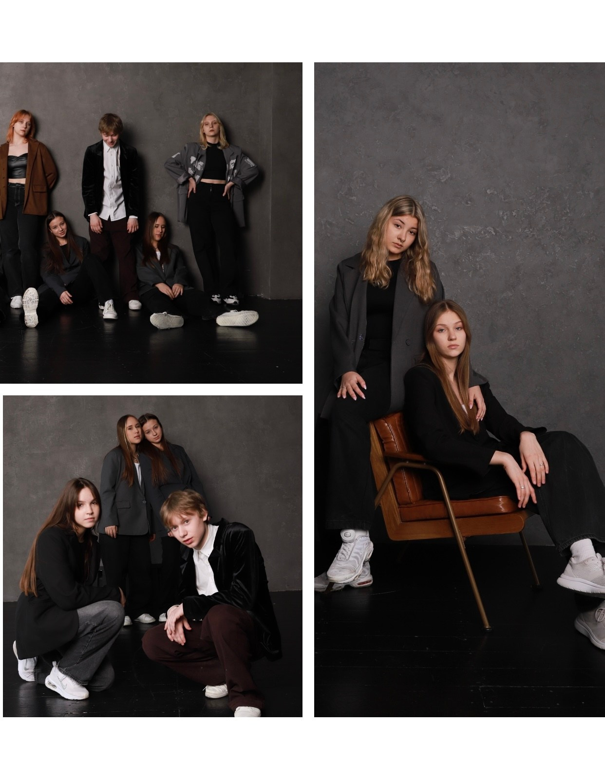 Старшая группа в студии. Фотограф Юлия Мальцева