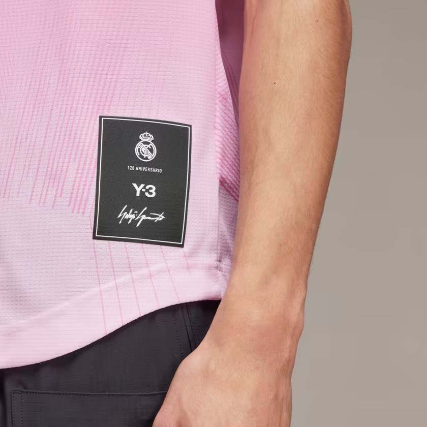 Футболка Real Madrid Y-3 2021-2022 розовая купить. Футбольный магазин — ssw_magazin