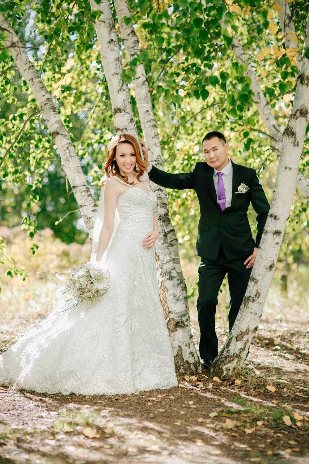 Летнее свадебное фото. Фотограф Надежда Куин, Якутск