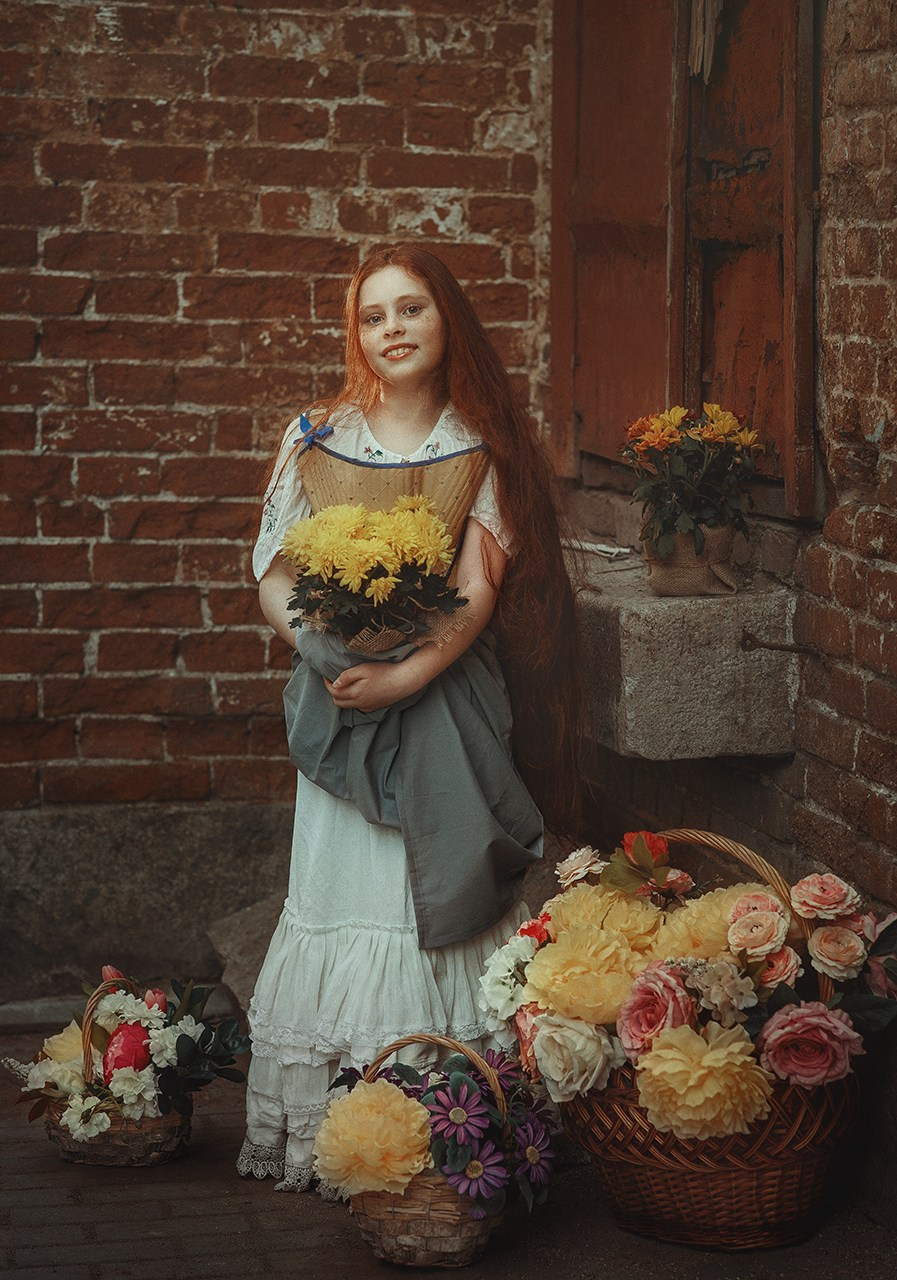 «Цветочницы». Фотограф женского портрета Екатерина Сигат