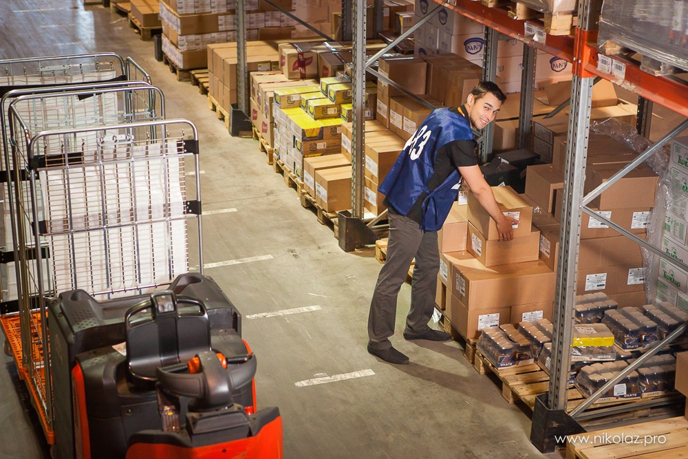 ДИКСИ склад. Видеооператор/Фотограф Николай Завьялов