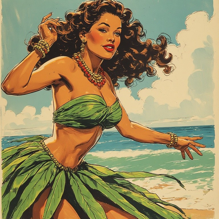 Beautiful pin-art style image