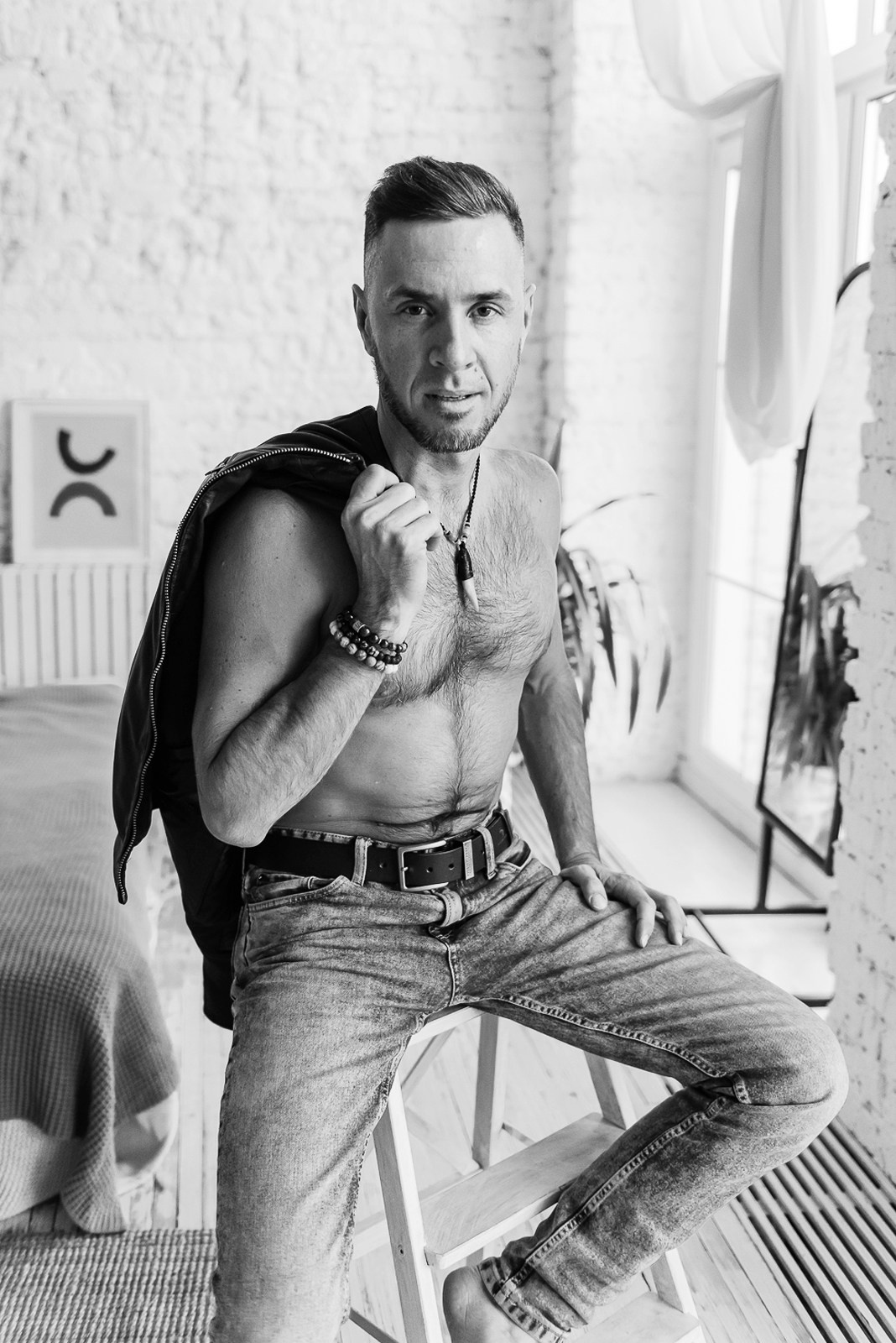 Мужская фотосессия в фотостудии. Фотограф в Новосибирске Юлия Туманова