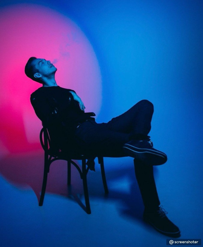 Мужской портрет с цветным светом. Фотограф, видеограф Пятигорск, Ставрополь, Ессентуки, Petlyakovs_photo