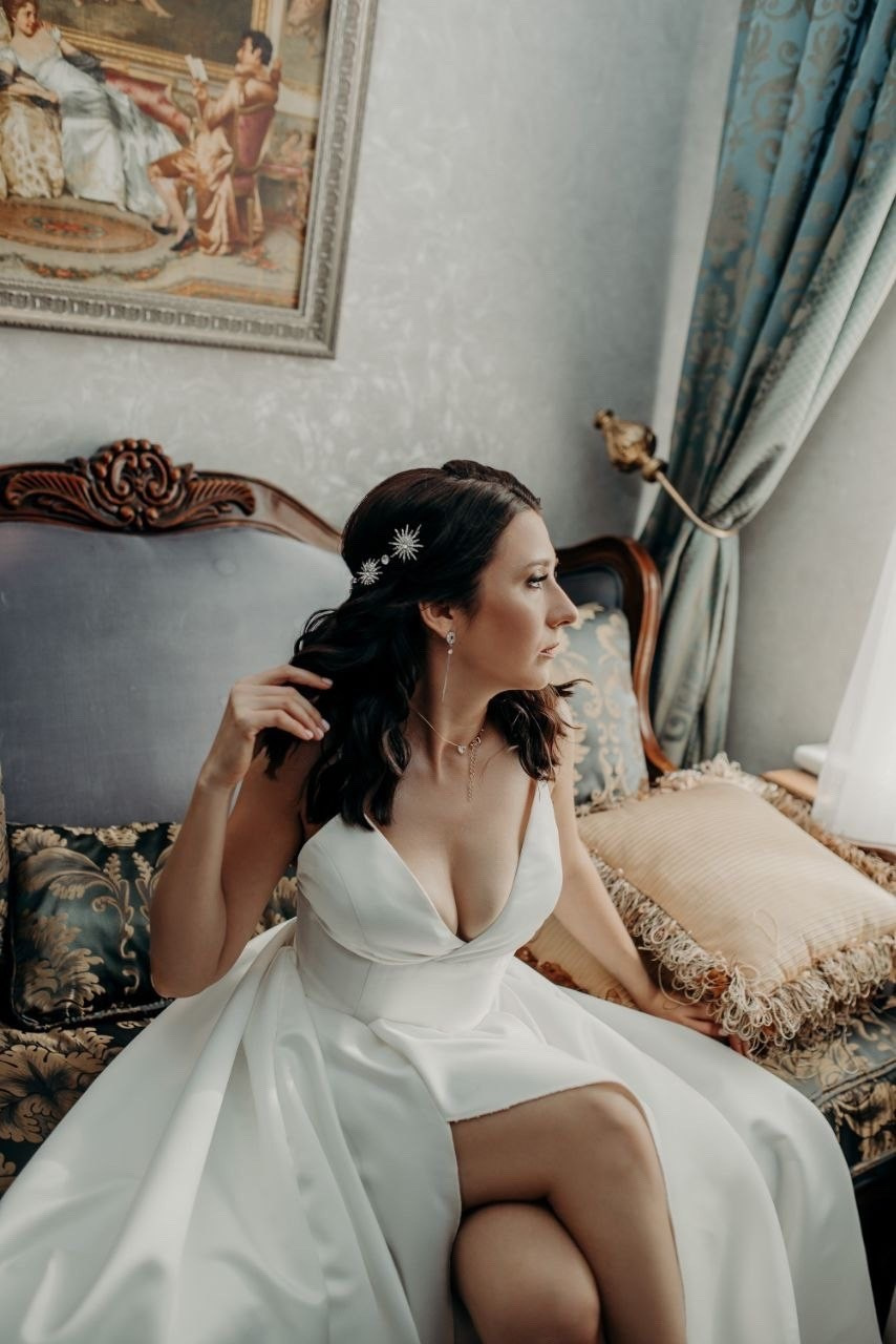 Примеры свадебных платьев. Модельер Евгений Бременев