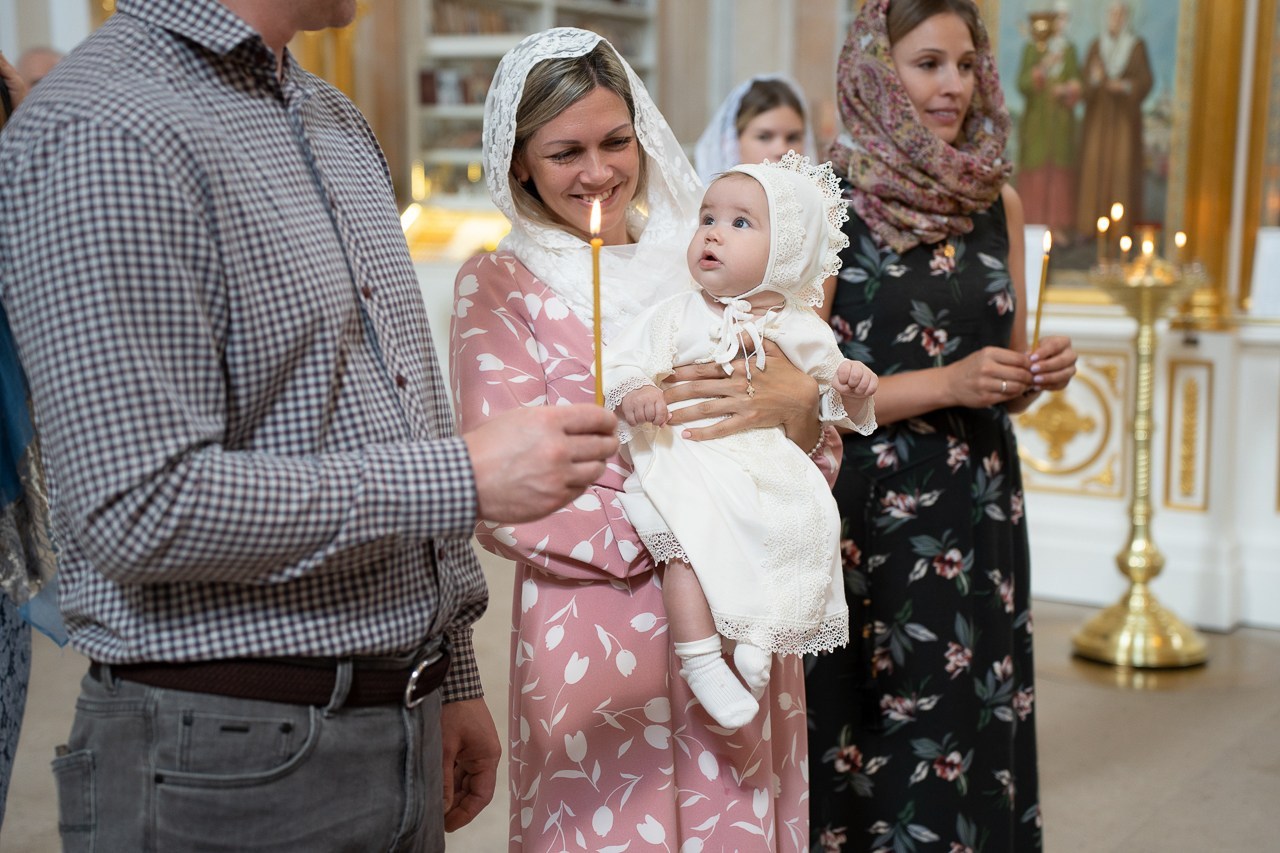 Церемония Крещения Евсевии. Фотограф Мария Ковкова