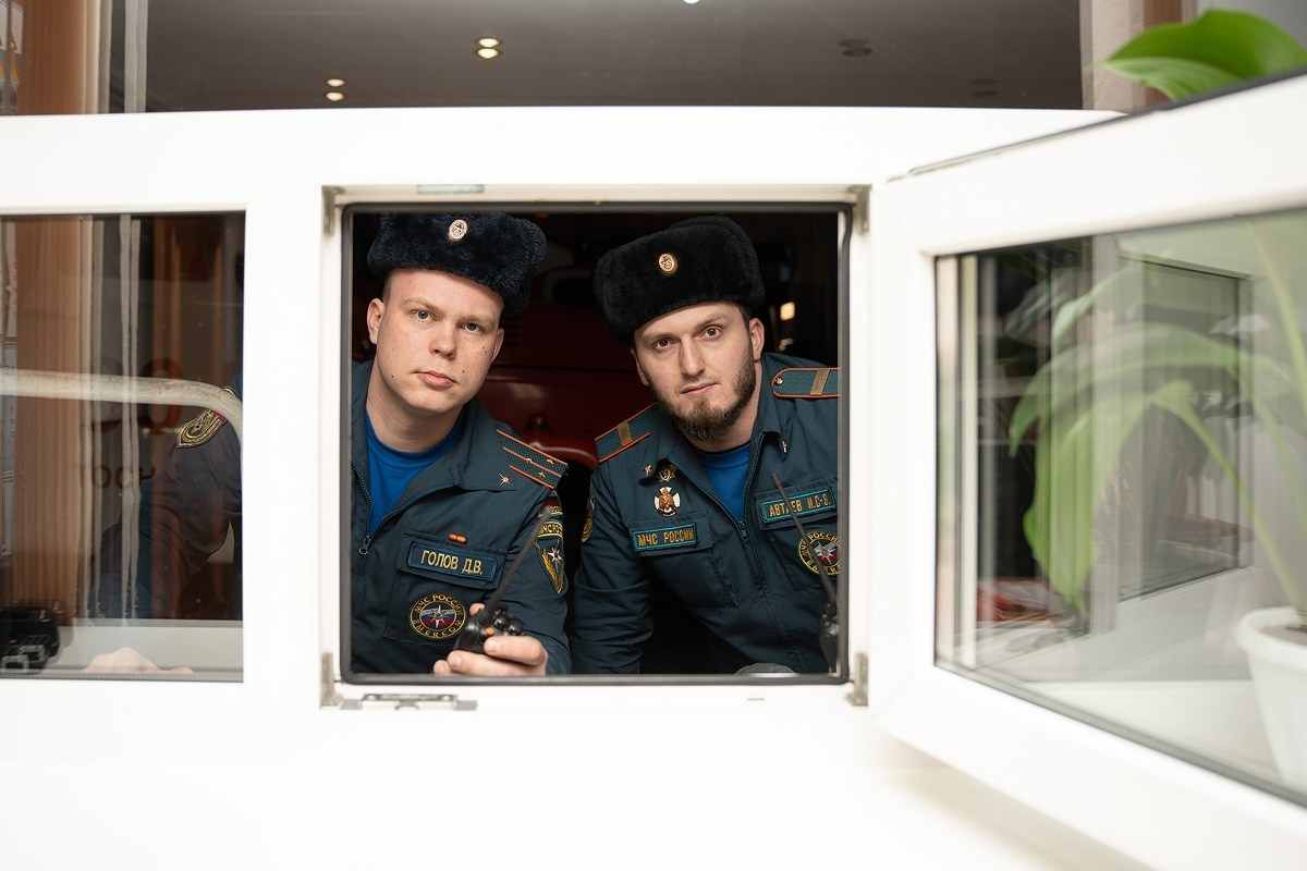 На страже пожарной безопасности. Фотограф Мария Ковкова