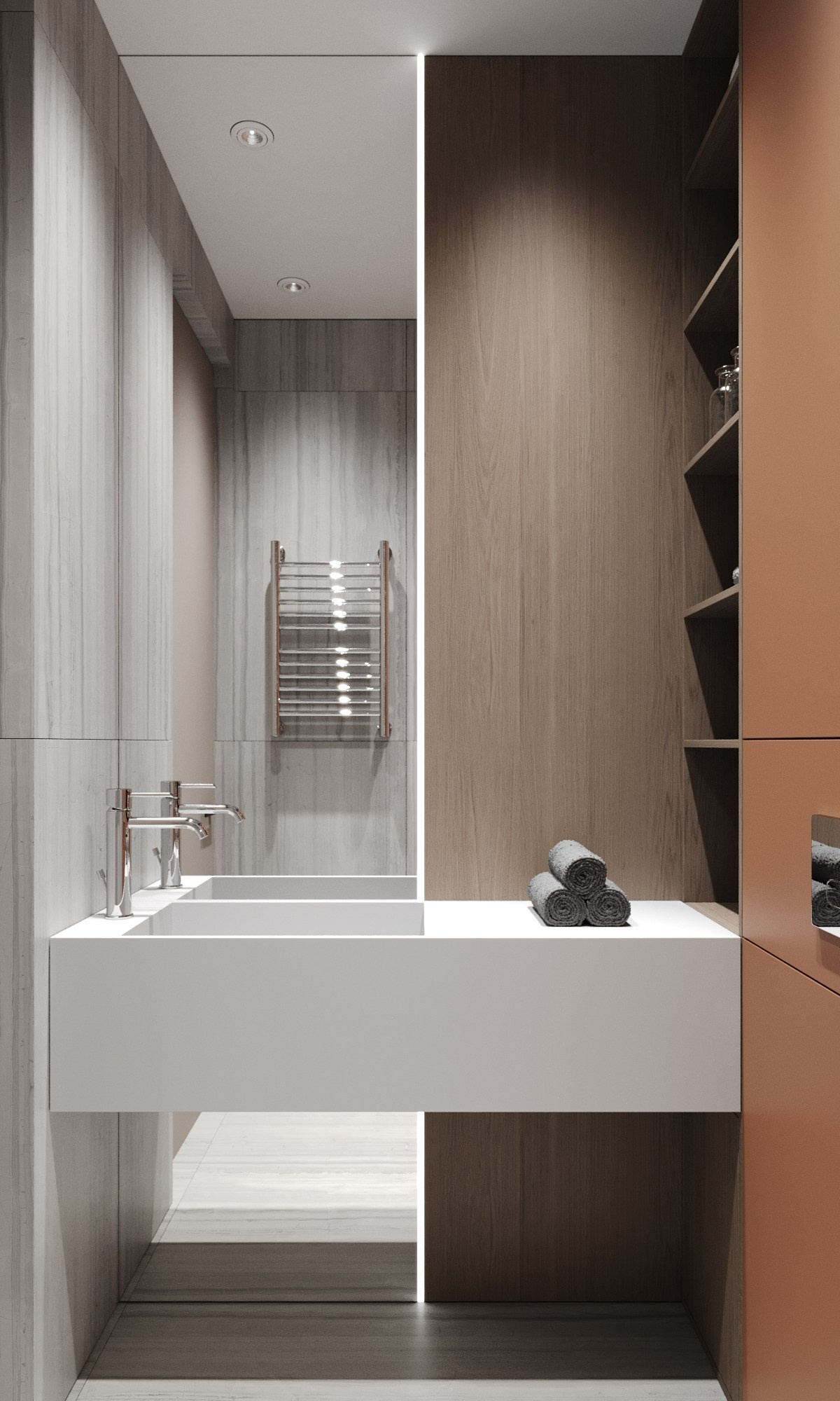 ЖК ЗилАрт 388, 64 кв.м. Kod Interiors | Дизайнер интерьеров Кораблина Кристина