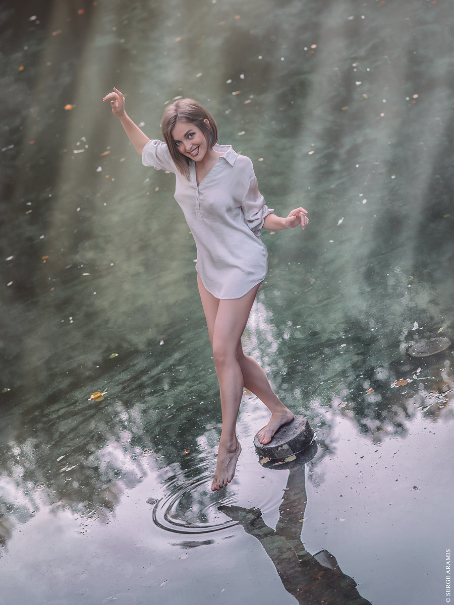 Евгения Шевченко (Evgeniya Shevchenko). Создание чувственного портрета от Serge Aramis