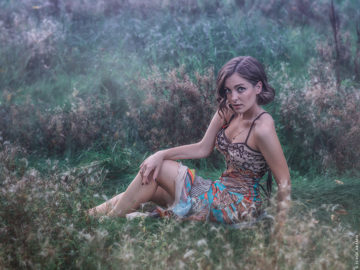 Евгения Шевченко (Evgeniya Shevchenko). Создание чувственного портрета от Serge Aramis