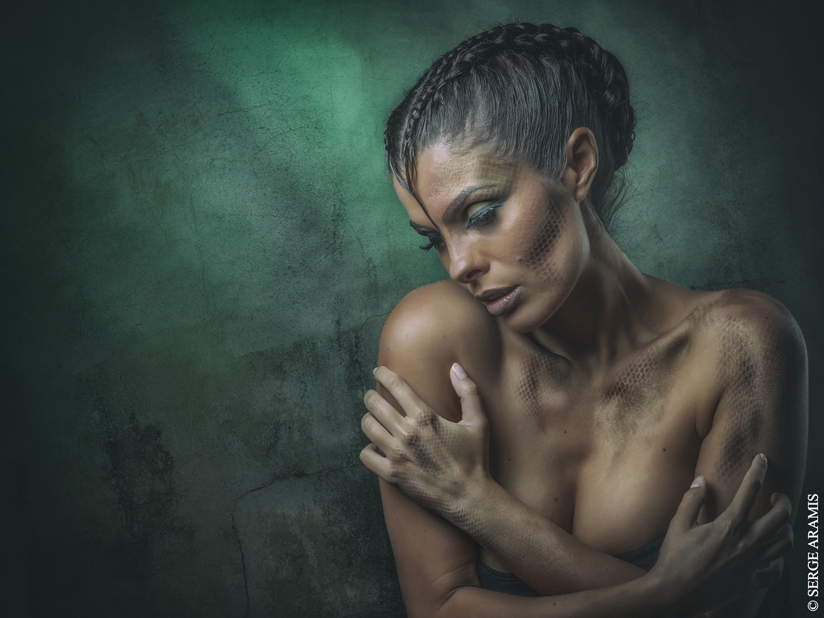 Яника Ланд (Yanika Land). Создание чувственного портрета от Serge Aramis