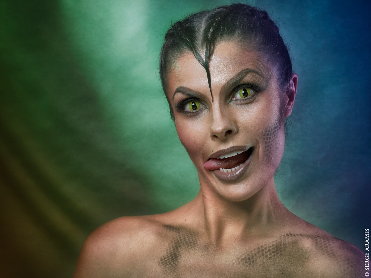Яника Ланд (Yanika Land). Создание чувственного портрета от Serge Aramis