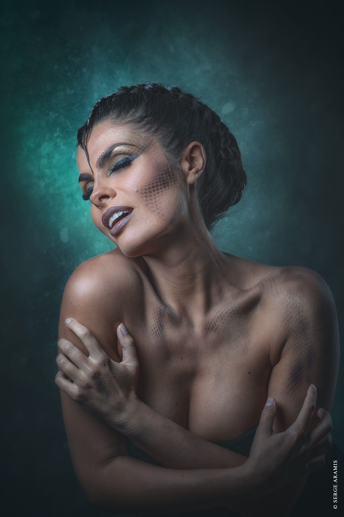 Яника Ланд (Yanika Land). Создание чувственного портрета от Serge Aramis