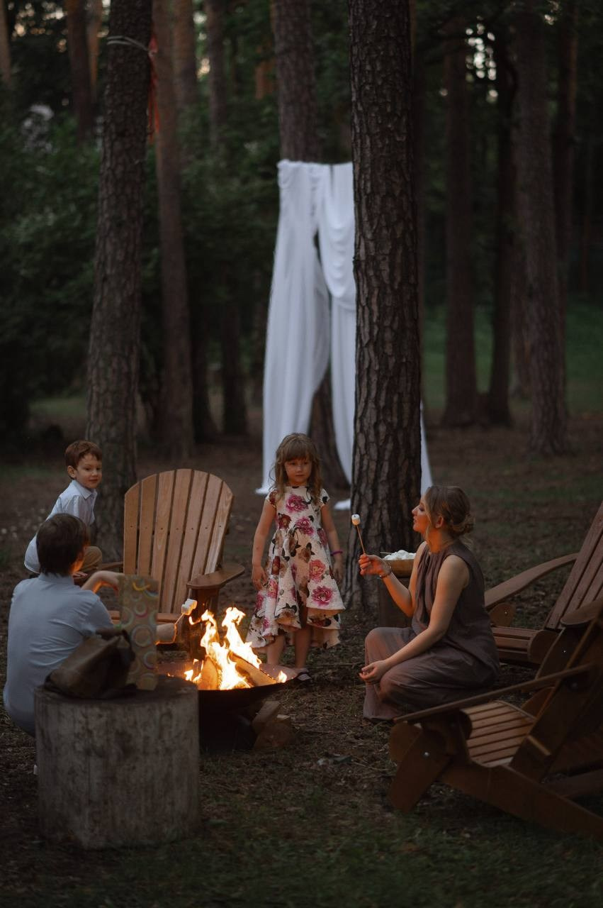 Летний вечер в Сосновом бору. Афина Ефимова. Свадебный фотограф Москва