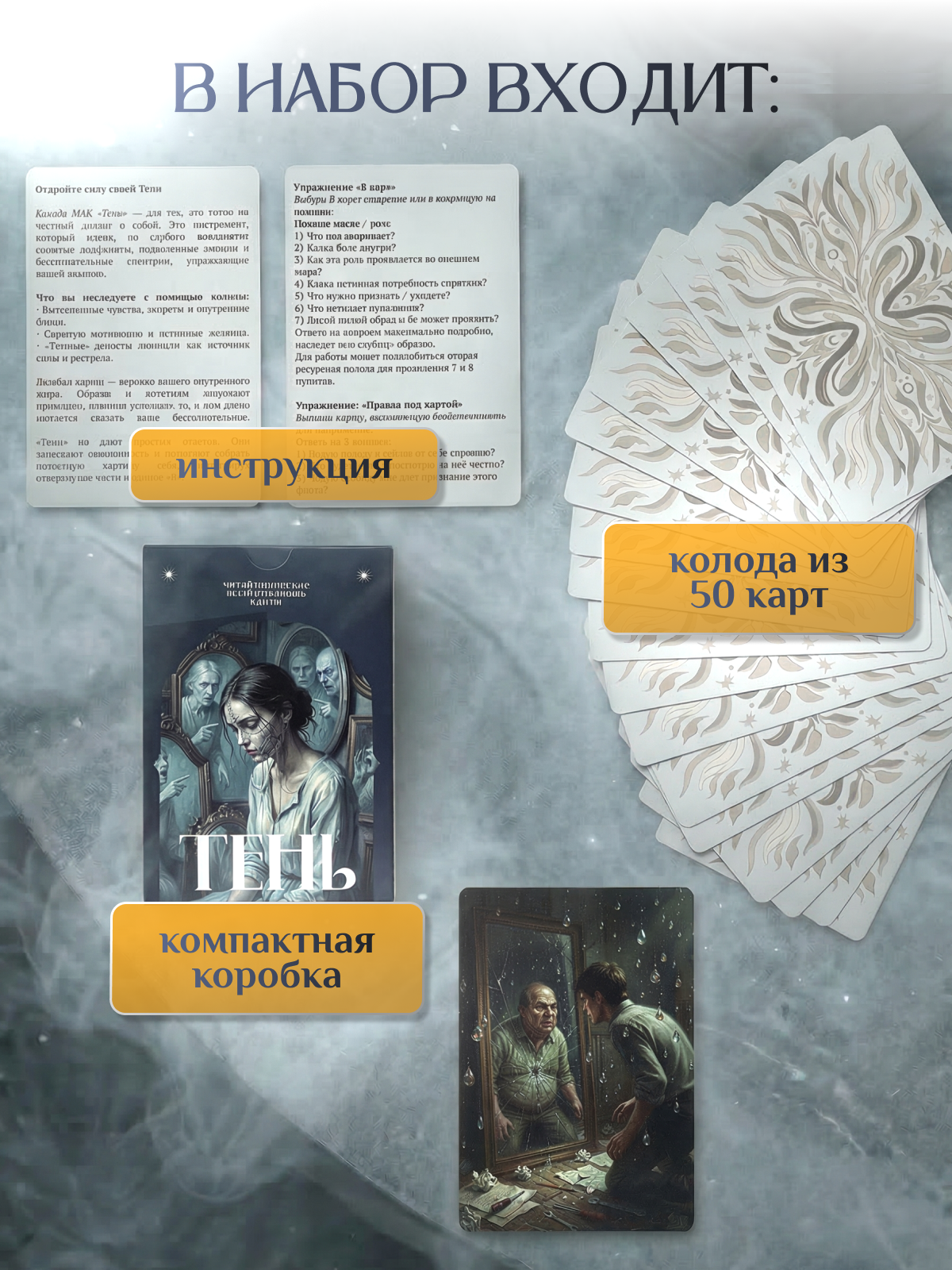 Инфографика | Карточка товара | Метафорические карты. Графический дизайнер AI в Москве Валерия Кос