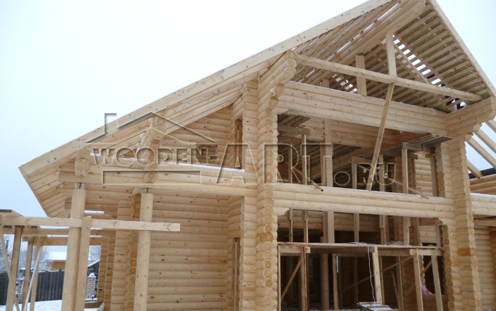 «Парус» 255 кв. м. Проекты деревянных домов