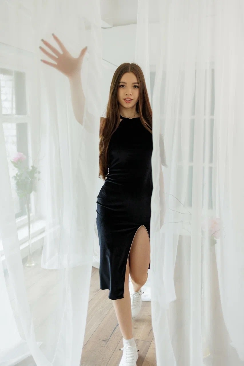 Студийная съемка — девушки. Александра Филиппенко, школа моделей НАОМИ в Новокузнецке