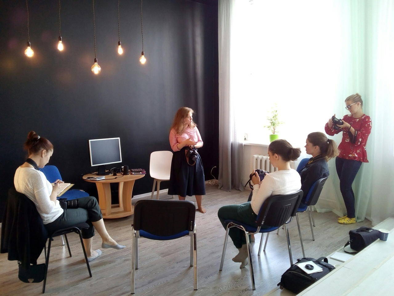 Рабочие моменты с обучения по фотографии. Фотограф Полина Егорова город Тюмень