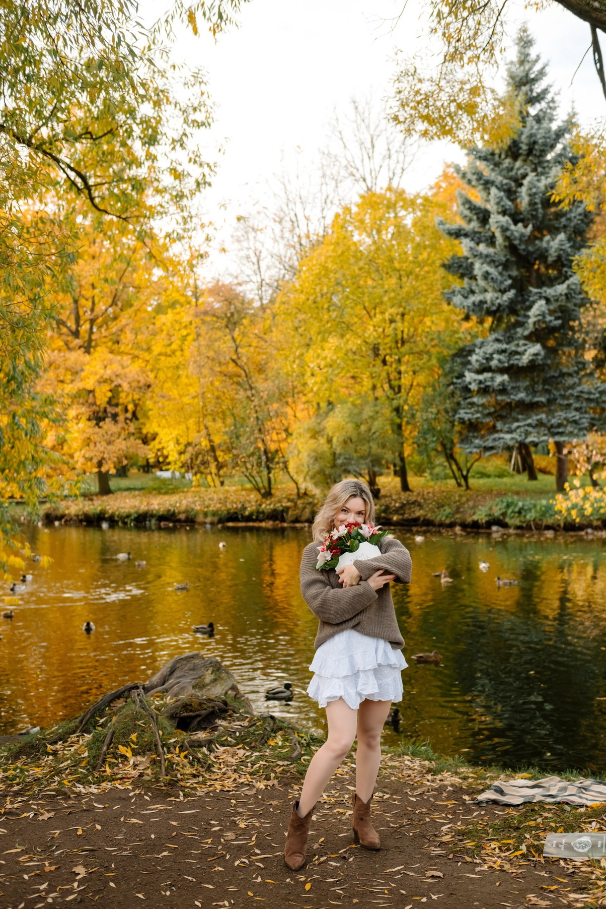 Осенняя фотосессия в Питере парк Екатерингоф. Свадебный и сеейный фотограф в Санкт-Петербурге Елена Худякова