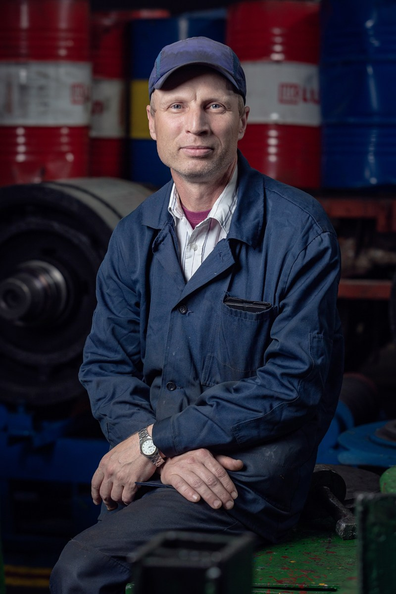 Ярославское локомотивное депо. Портретные фотографы в Москве — Анна и Алексей Бородины