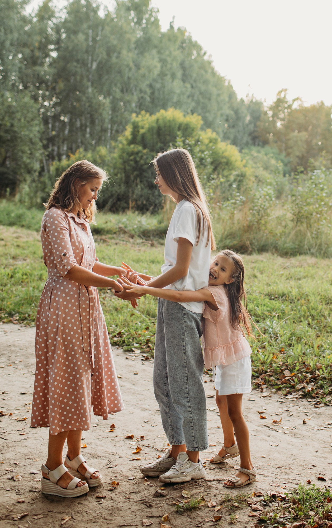 Настя, Ксюша, Надя. Семейный фотограф Томск