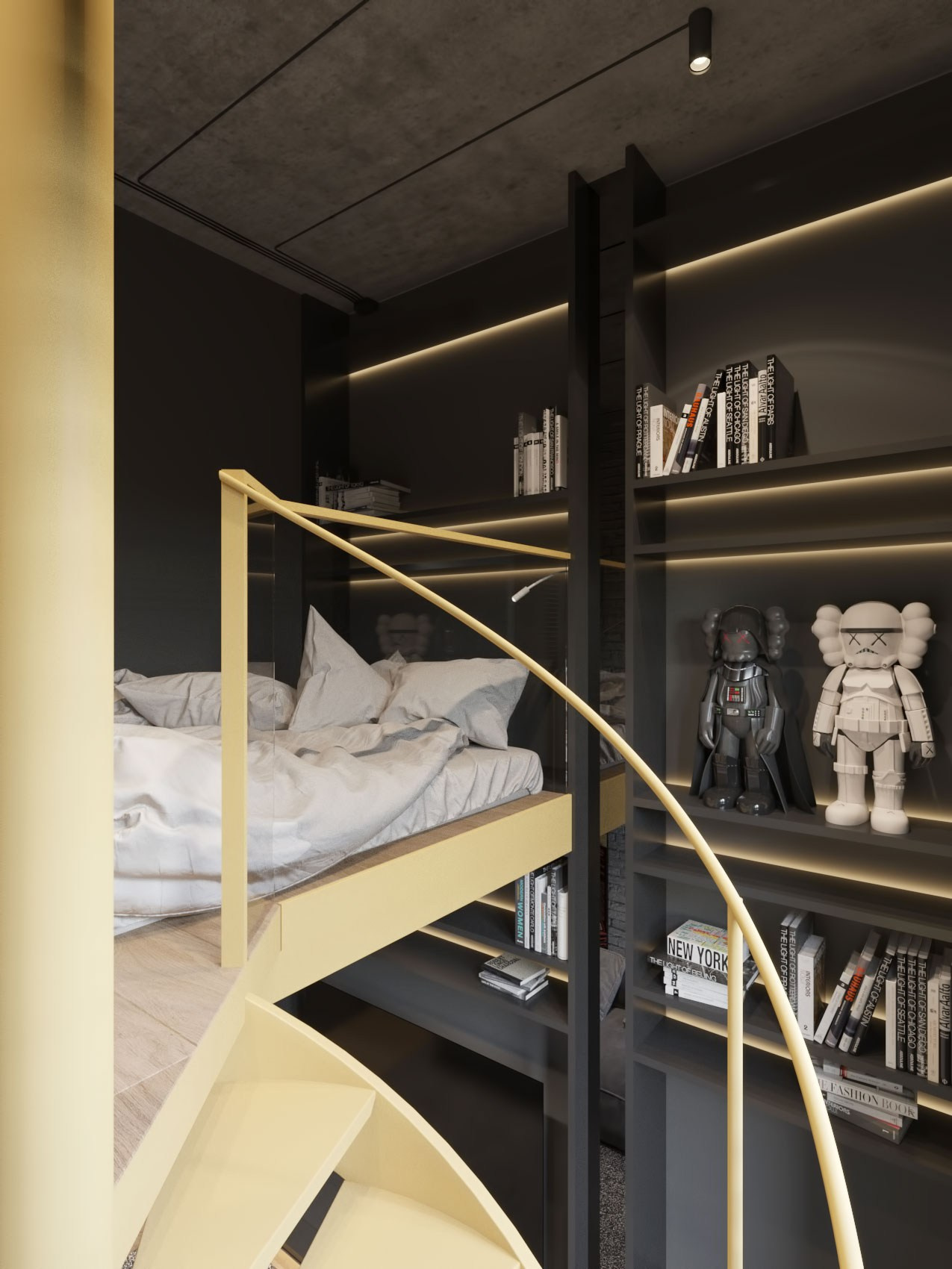 Квартира в ЖК «Столичный», 12ом2. Rezells Architects — дизайн жилых и коммерческих интерьеров