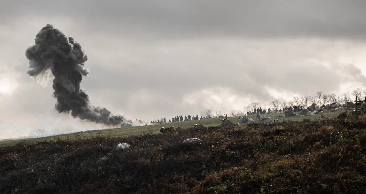 «Москва за нами» — реконструкция битвы в Подмосковье, п. Бородино. Свадебный фотограф Виктория Баталина