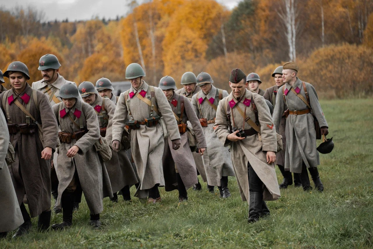 «Москва за нами» — реконструкция битвы в Подмосковье, п. Бородино. Свадебный фотограф Виктория Баталина