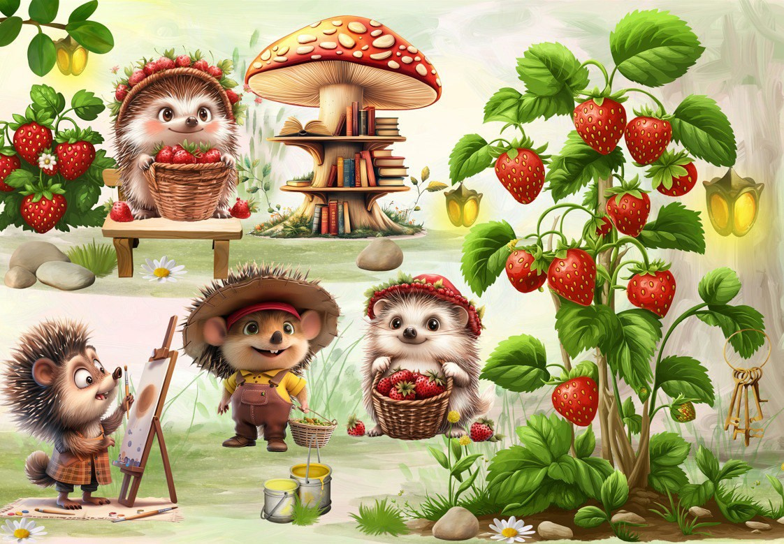 Дизайн Ежики. Фотограф Выпускные альбомы Таганрог Сергей Коробченко