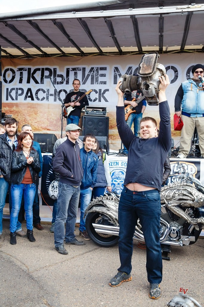 Открвтие Байкерского сезона в Красноярске