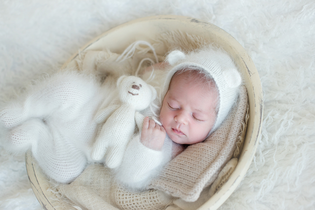 Анюта 13 дней (пакет Комфорт). Фотограф новорожденных Елена Панова