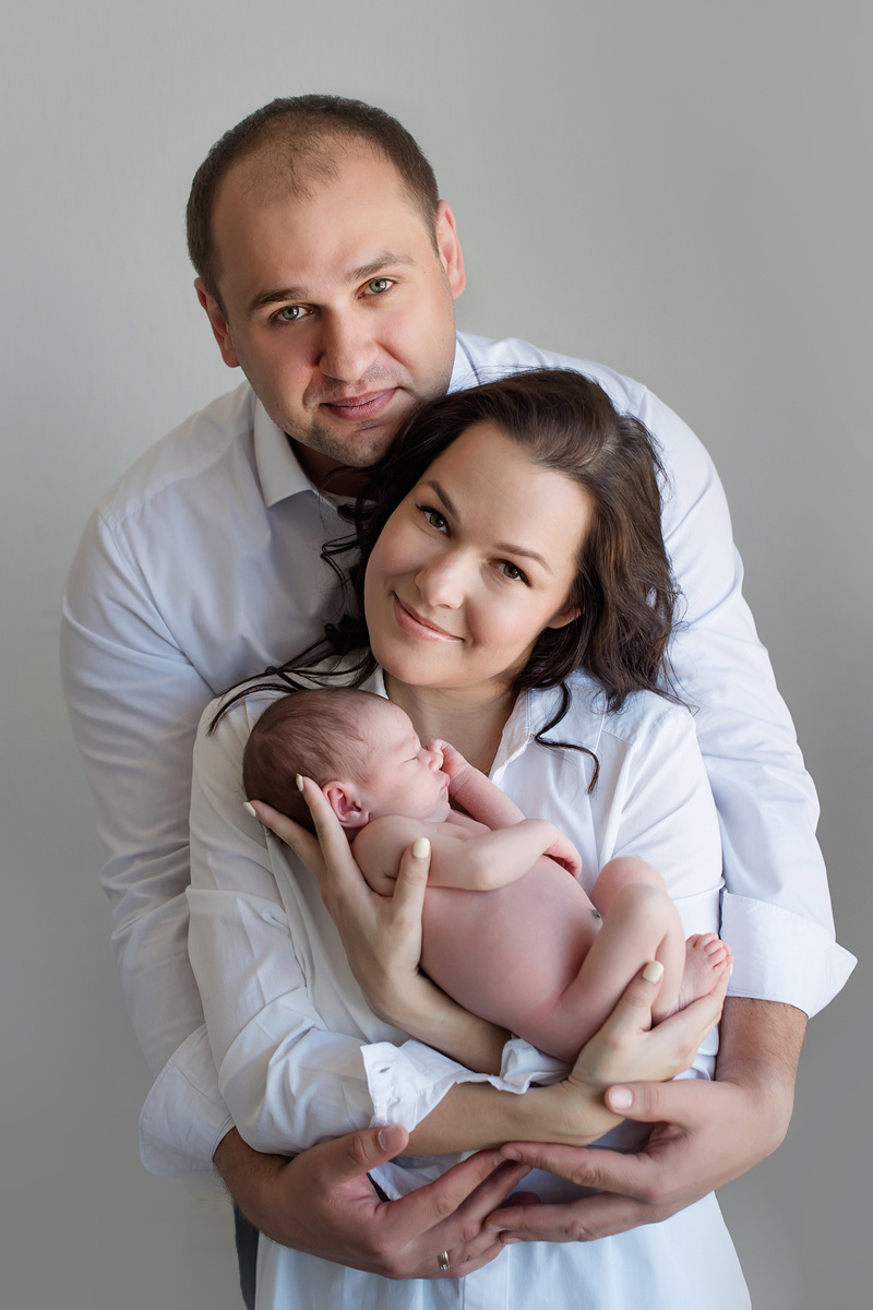 Анюта 13 дней (пакет Комфорт). Фотограф новорожденных Елена Панова