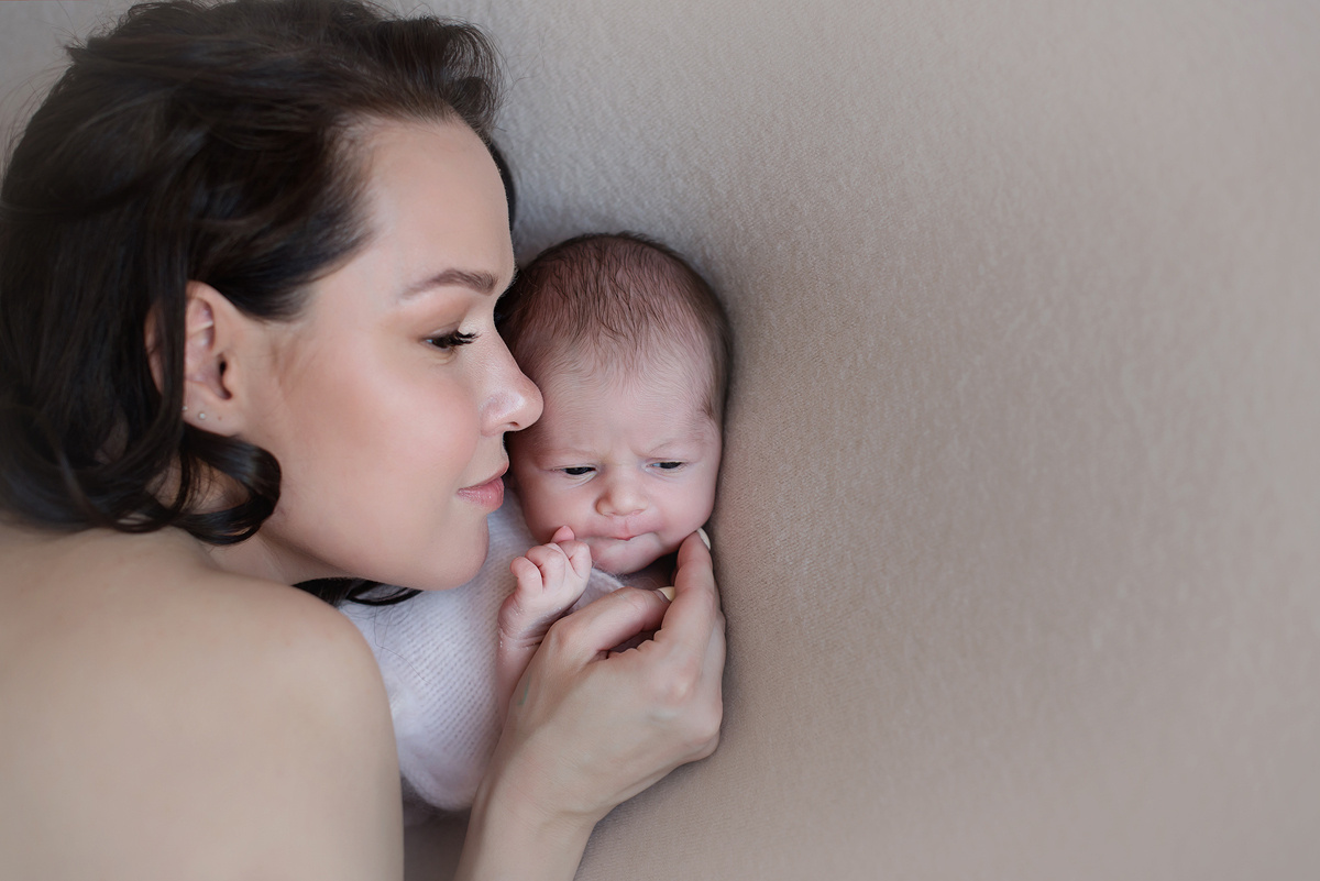 Анюта 13 дней (пакет Комфорт). Фотограф новорожденных Елена Панова