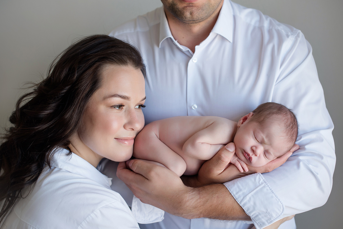 Анюта 13 дней (пакет Комфорт). Фотограф новорожденных Елена Панова