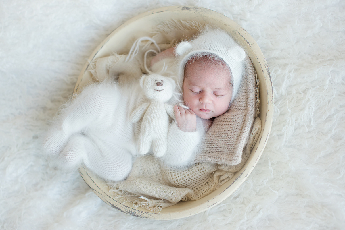 Анюта 13 дней (пакет Комфорт). Фотограф новорожденных Елена Панова