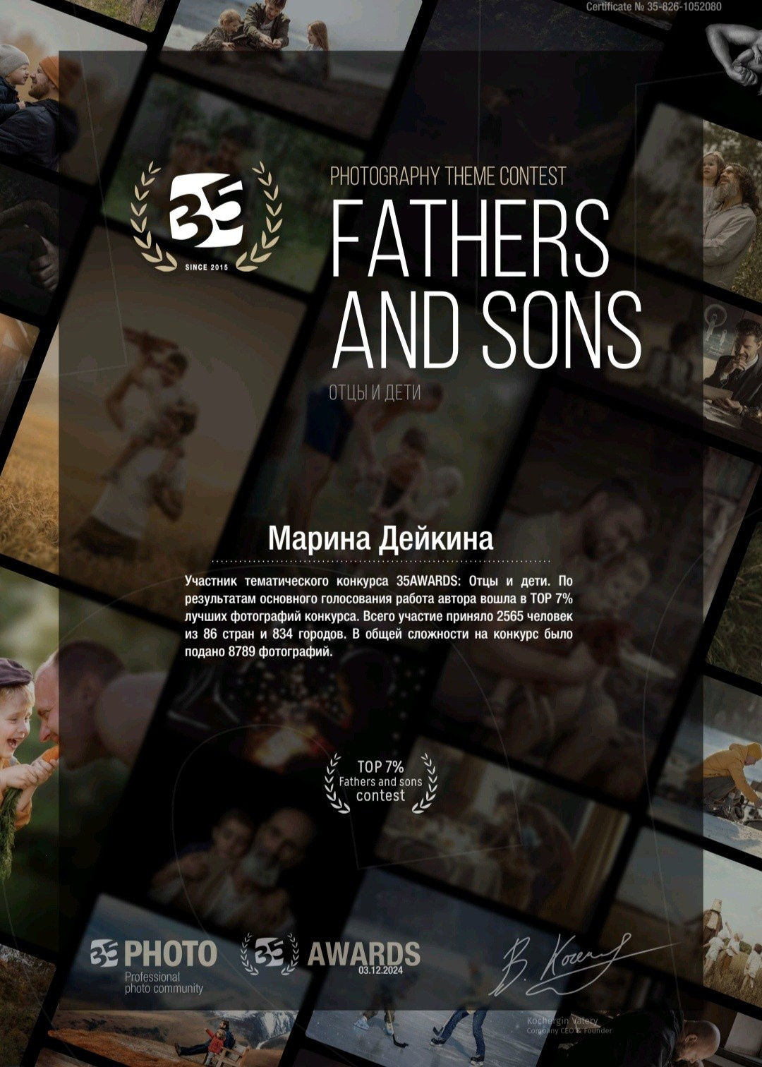 Достижения, дипломы, сертификаты