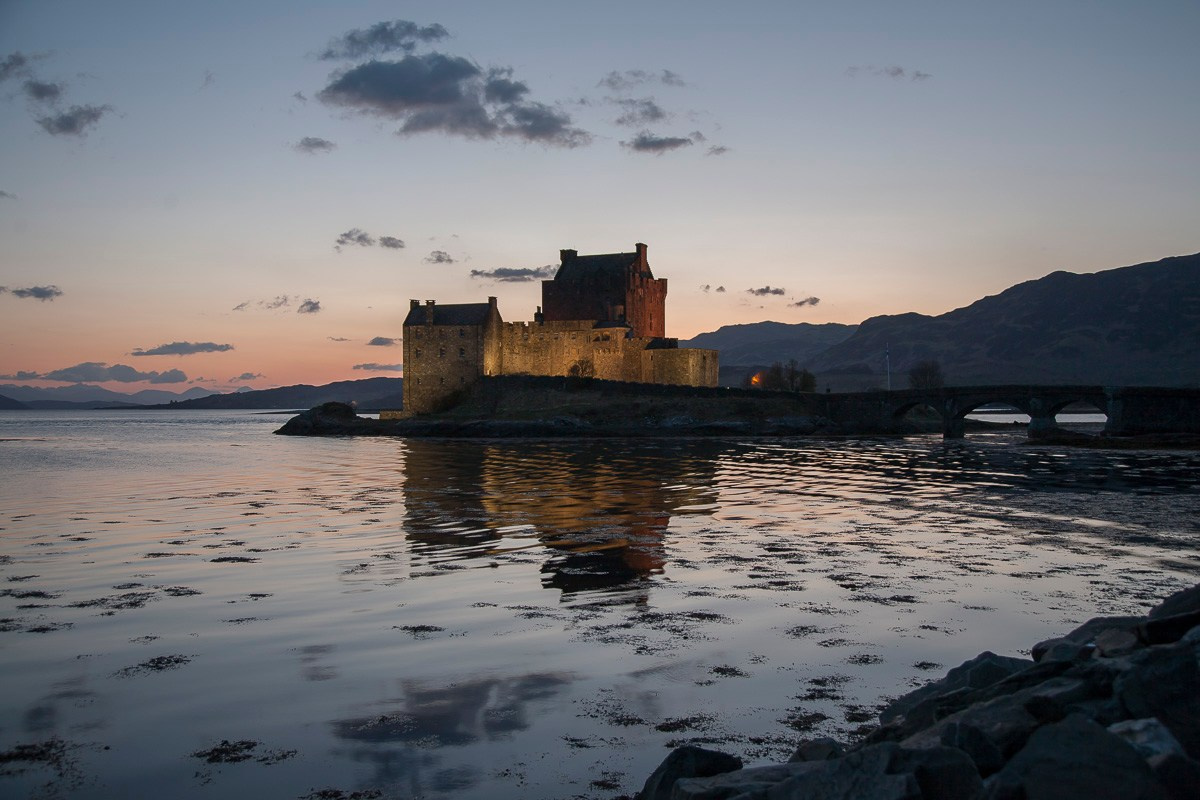 Шотландия, замок Eilean Donan. Фотограф Василий Буланов