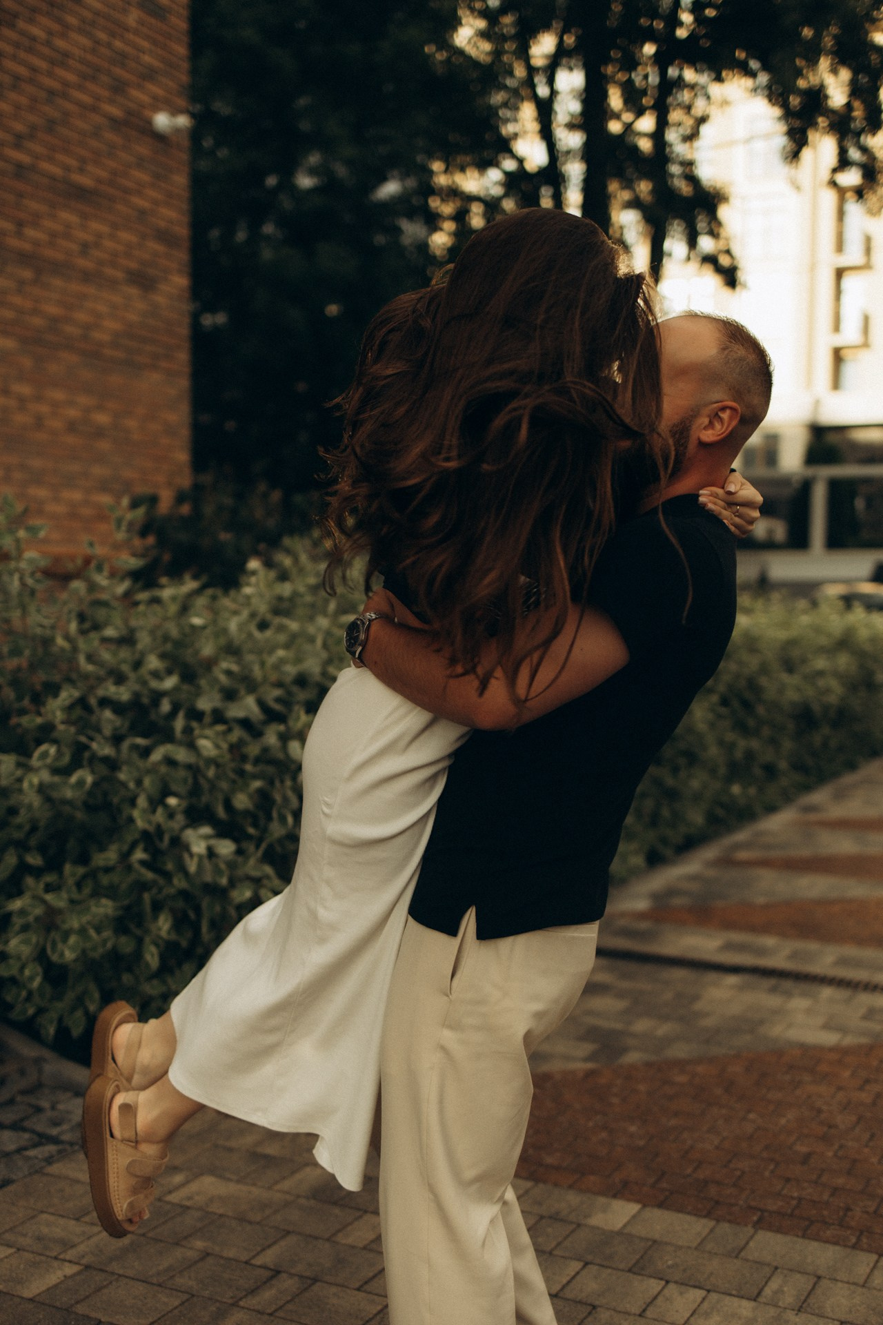 Прогулочная фотосессия для Алены и Данилы. Семейный фотограф в Ижевске Даша Денисова