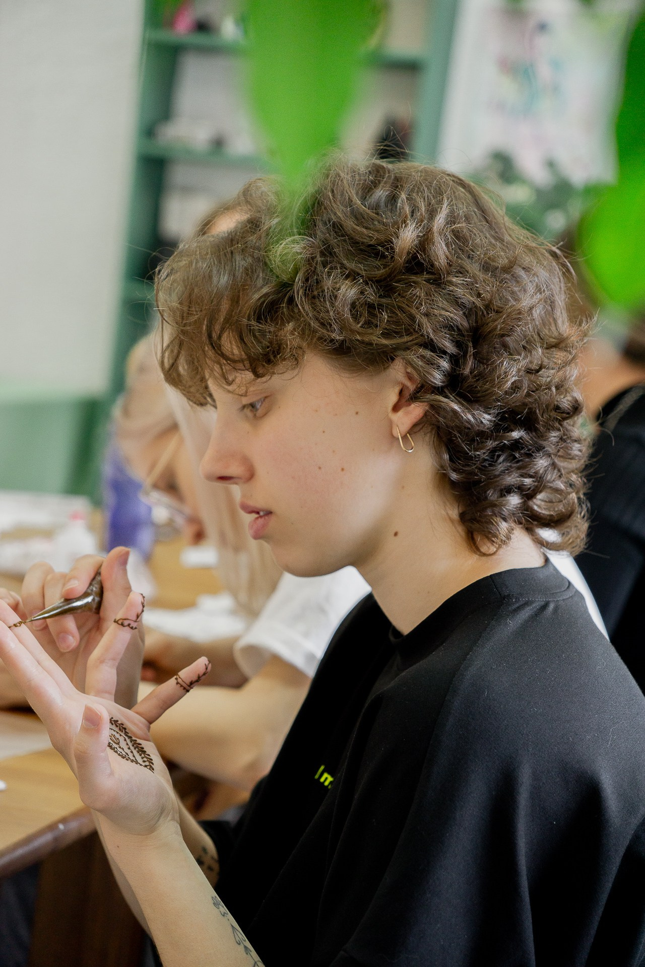 Мастер класс мехенди. Фотограф в Екатеринбурге Яна Круташова