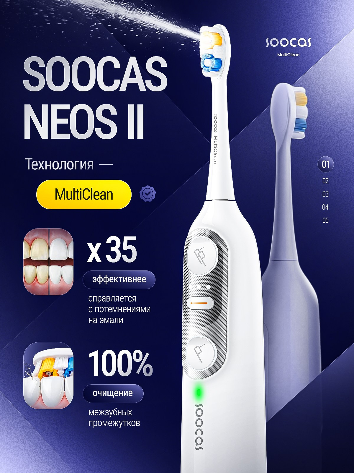 Soocas Neos II. Студия дизайна Вечтомова