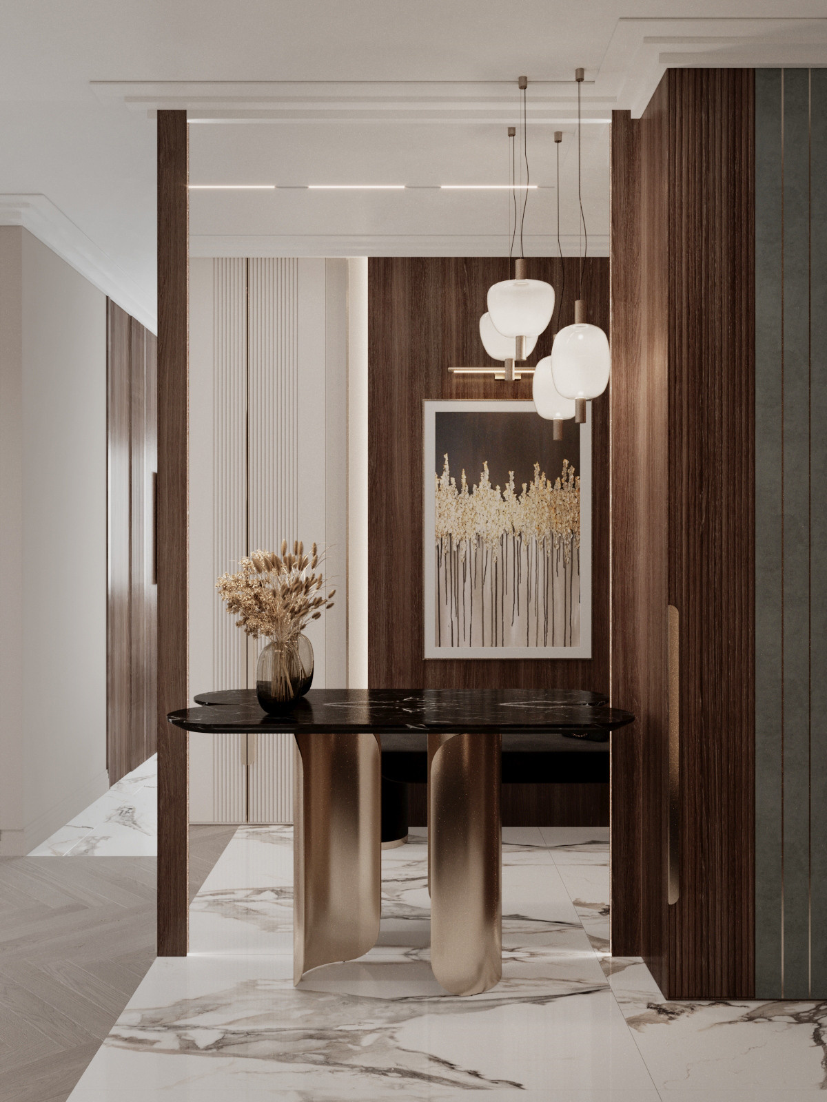 KUTUZOVA. Дизайн интерьера бизнес класса Москва Янина Филиппова