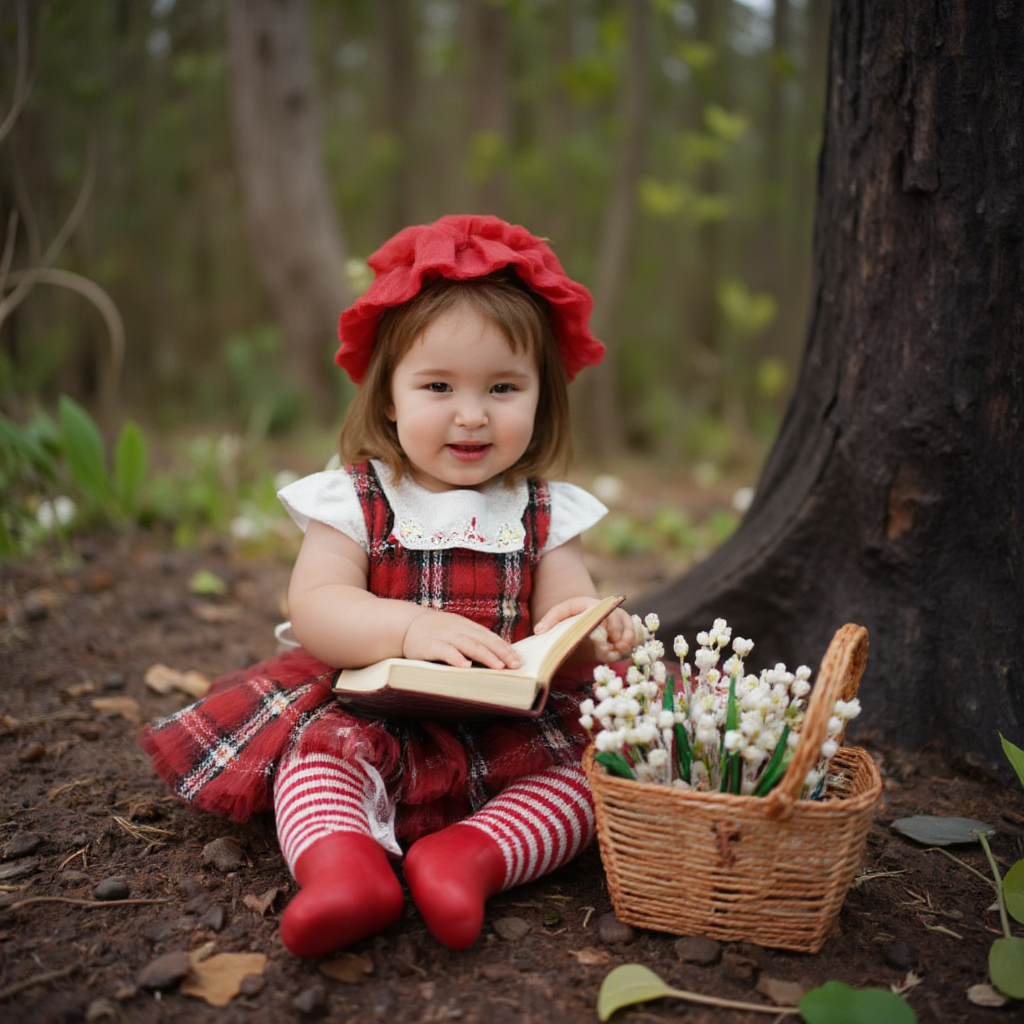Фотосессия в Сказочном Лесу. Детская Фотостудия ГОДОВАСИКИ в Санкт-Петербурге фотосесия на годик