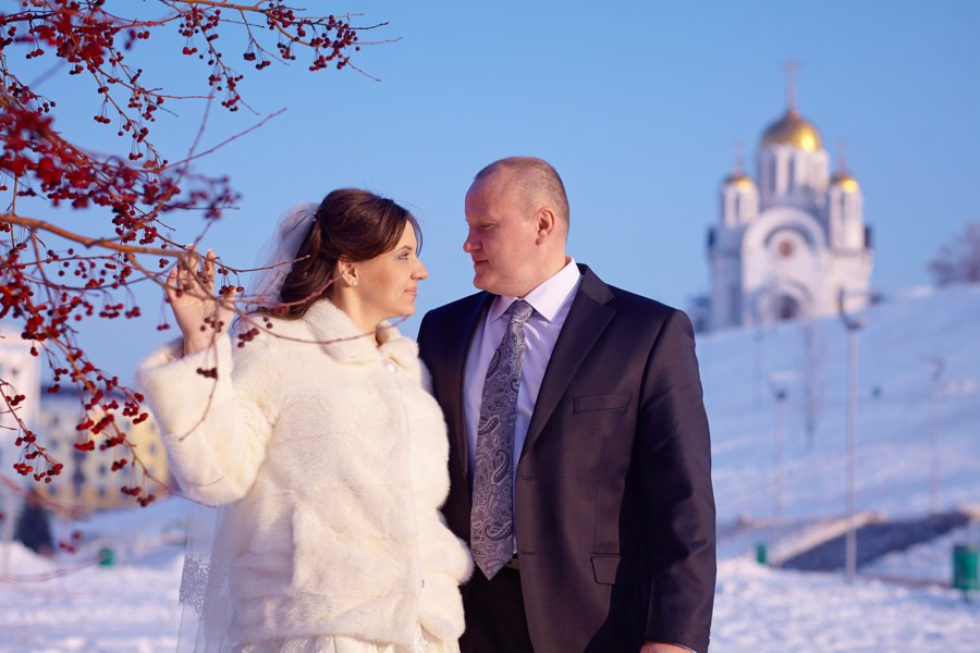 Олег и Екатерина. Зима. Фотограф Татьяна Малушкина