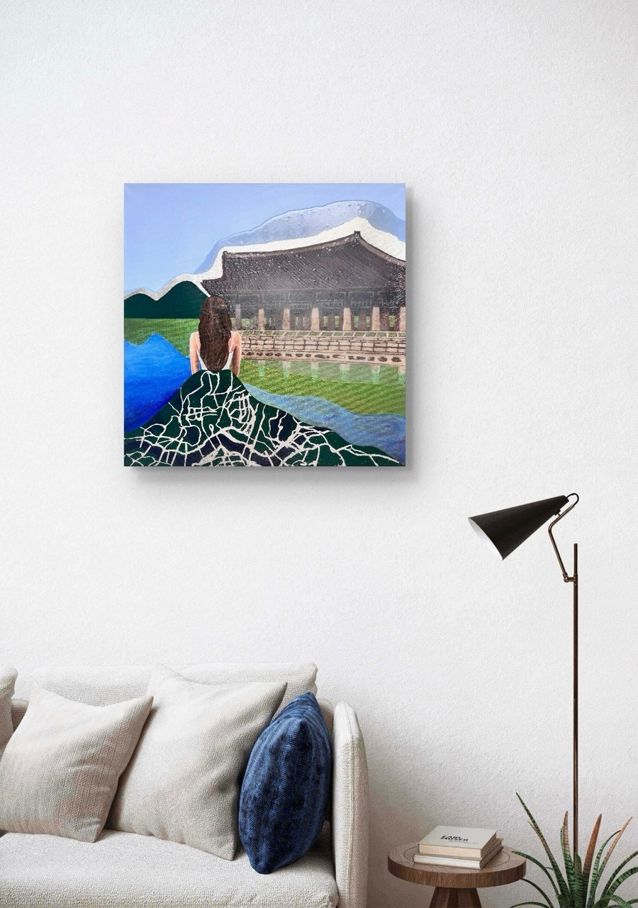 Серия «Волшебница Изумрудного Востока». Картины пейзаж