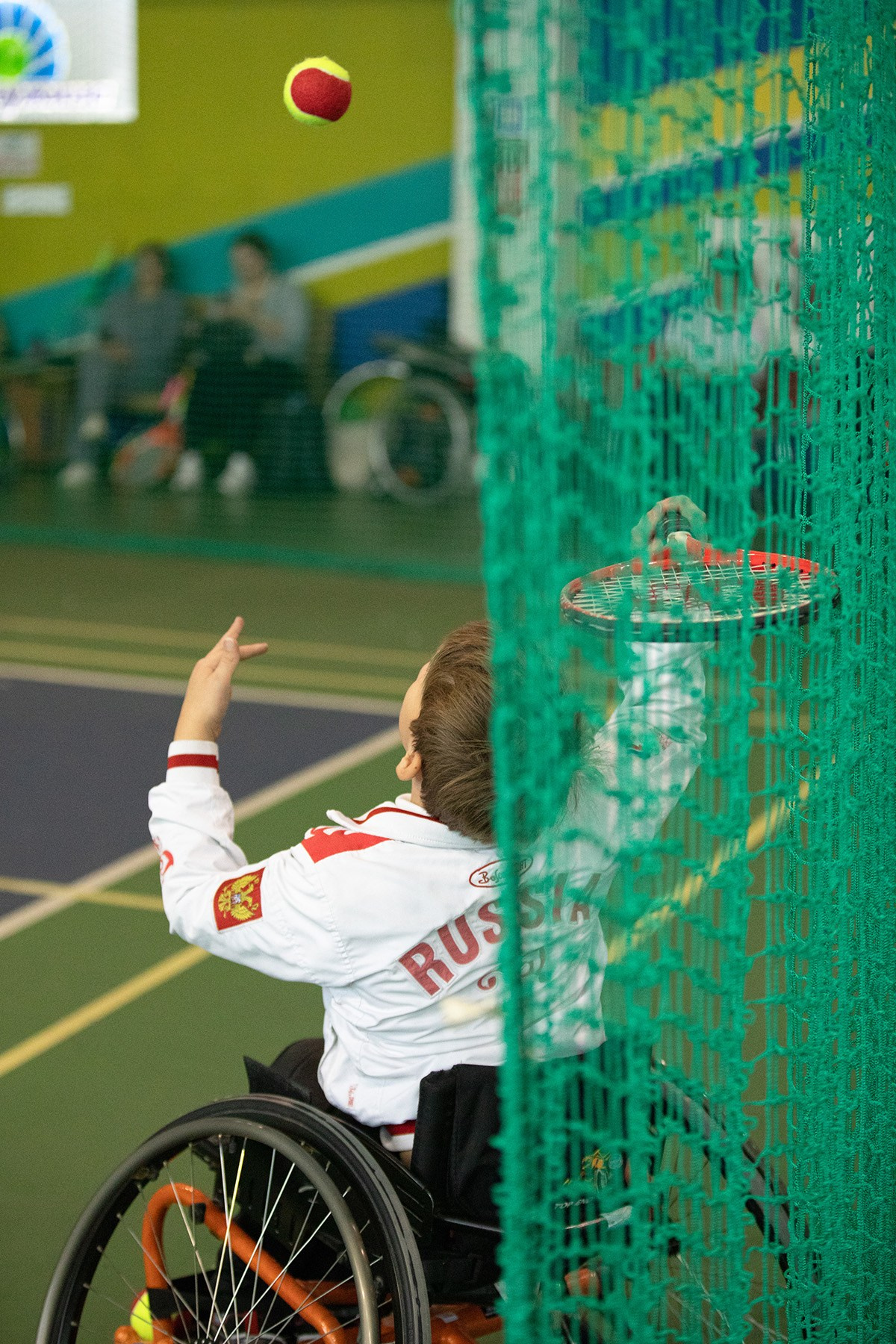 Турнир по теннису на колясках / Октябрь 2023. Спортивный фотограф Алексей Соломин