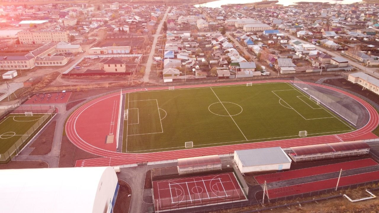 СТАДИОН ЮНОСТЬ С. УЙСКОЕ. Recro