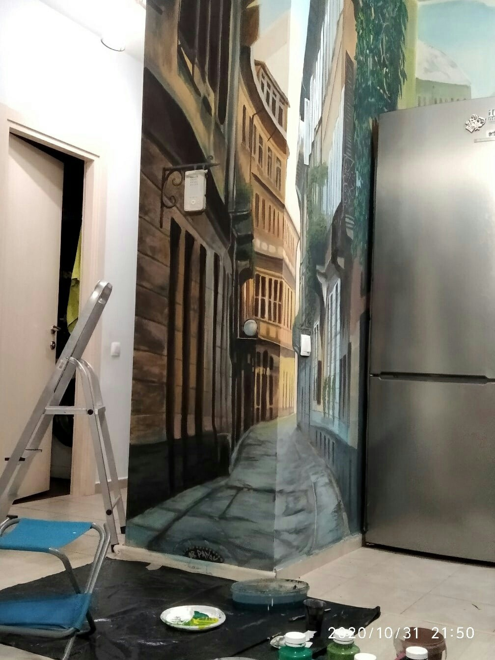 Роспись стен. Яр Панов Арт.Картины, татуировки, роспись стен и одежды в Москве