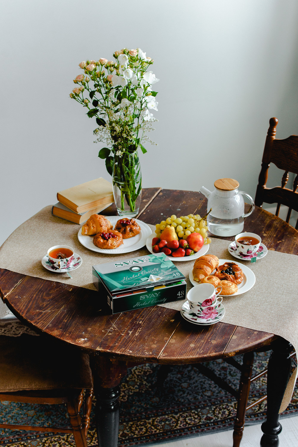 Фото для чайной компании Svay tea. Предметная съемка и фудфото Екатеринбург фотограф Оксана Гимранова