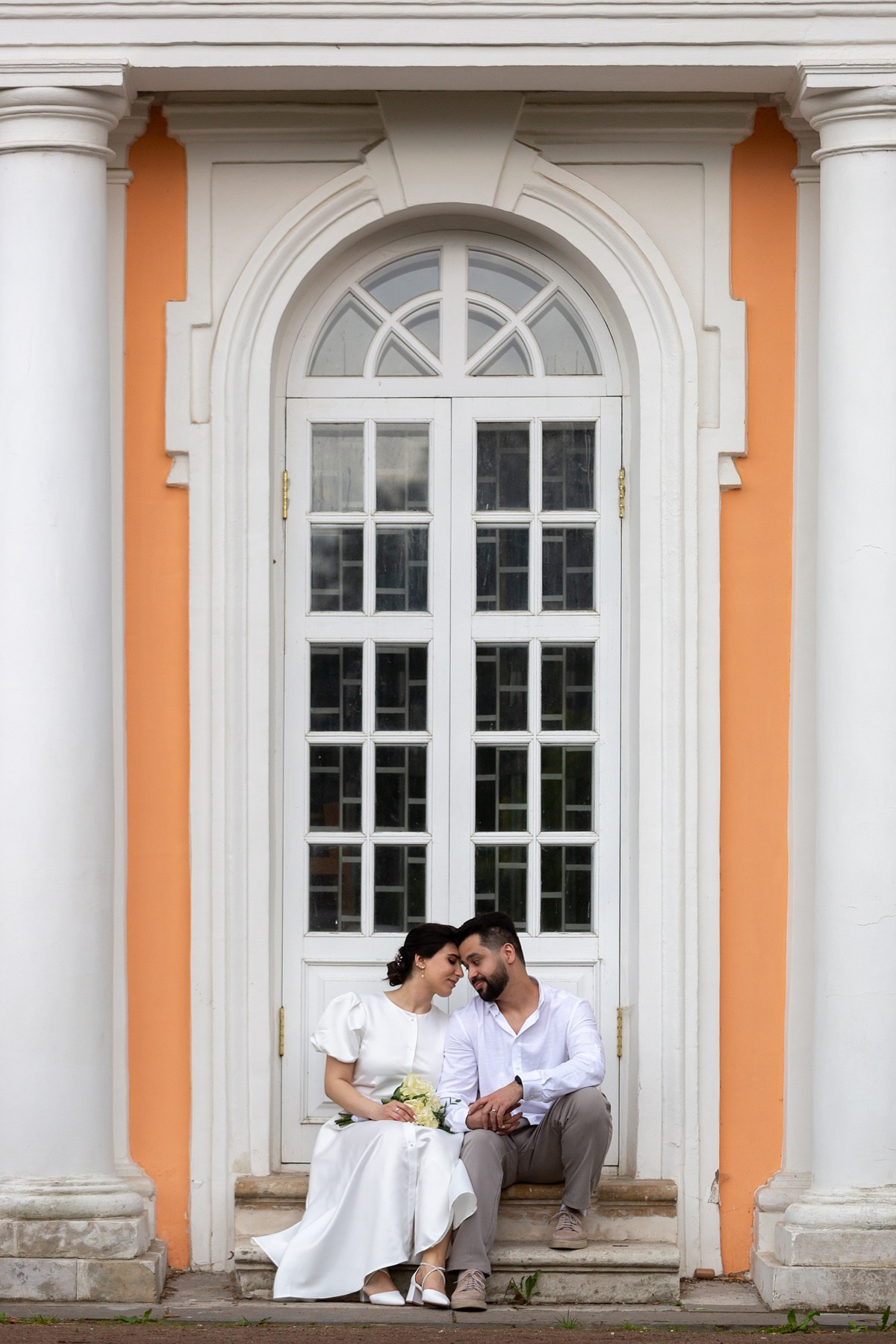 М + И (прогулка в Кусково). Портретные фотографы в Москве — Анна и Алексей Бородины